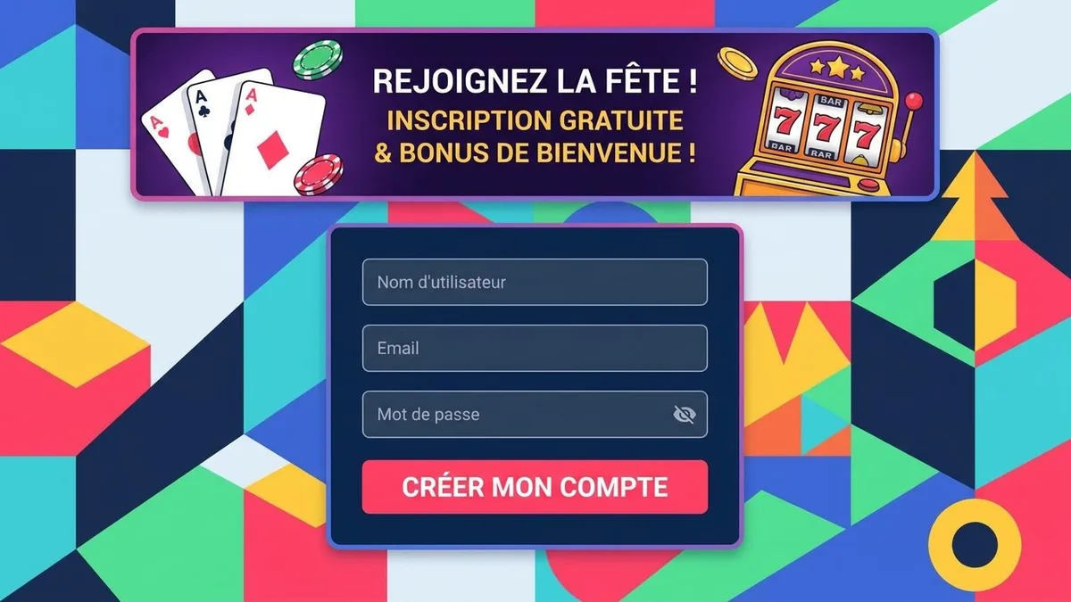 Inscription avec bonus